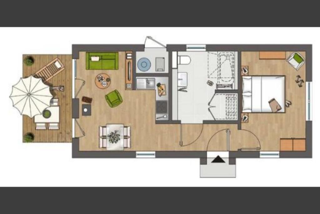 Ferienhaus Skipper Hus By Seeblick Ferien Oro, Kamin,Sauna Олпениц Екстериор снимка