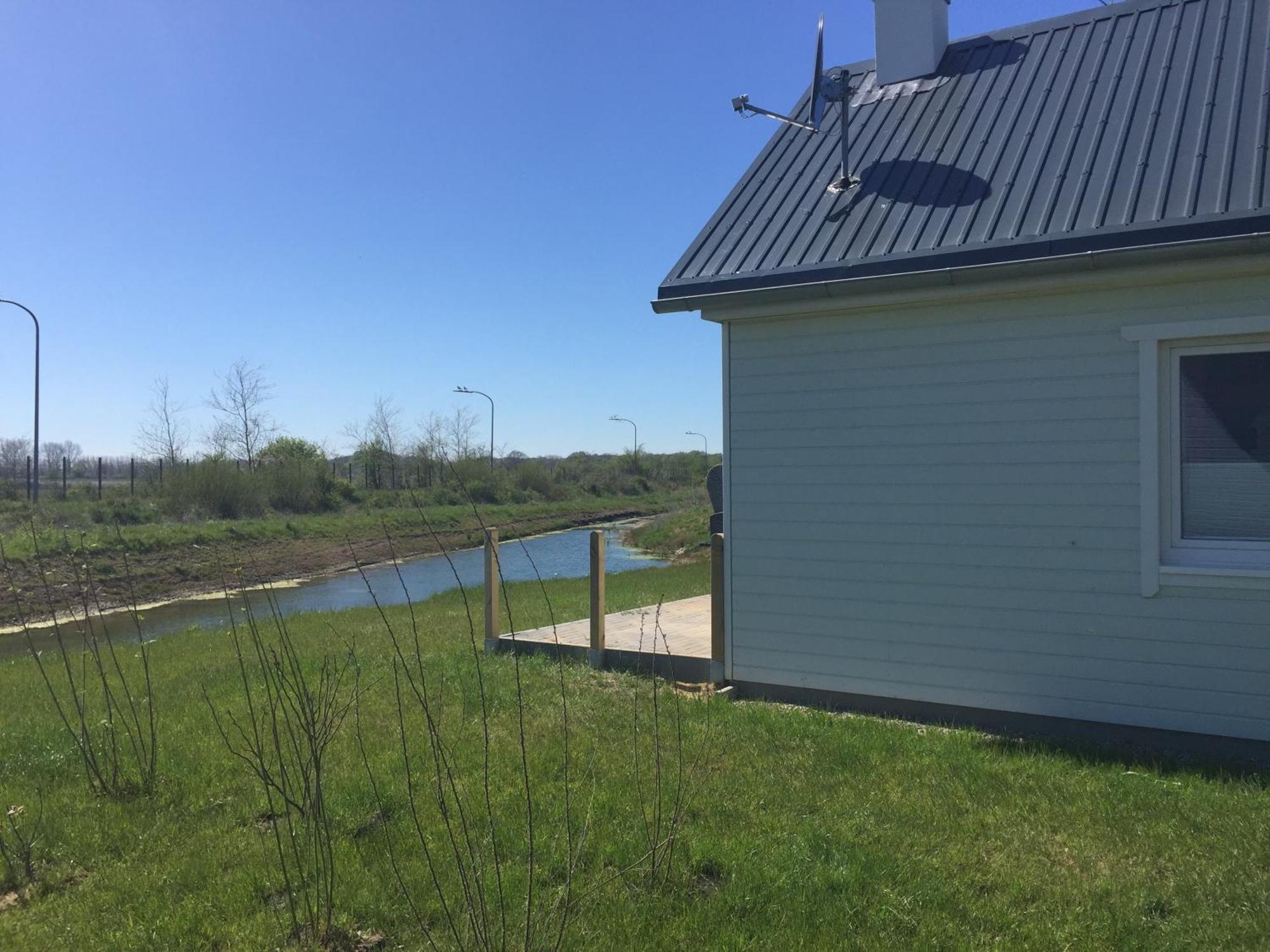 Ferienhaus Skipper Hus By Seeblick Ferien Oro, Kamin,Sauna Олпениц Екстериор снимка